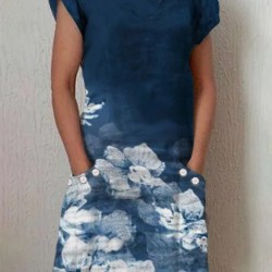 women's floral dress HE1404-03-04