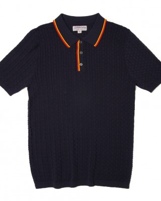 black casual polo shirt HE1607-04-03