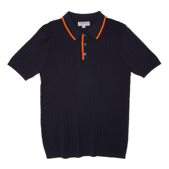 black casual polo shirt HE1607-04-03