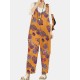 Tribal Flower Print Wide Leg Jumpsuit For Women